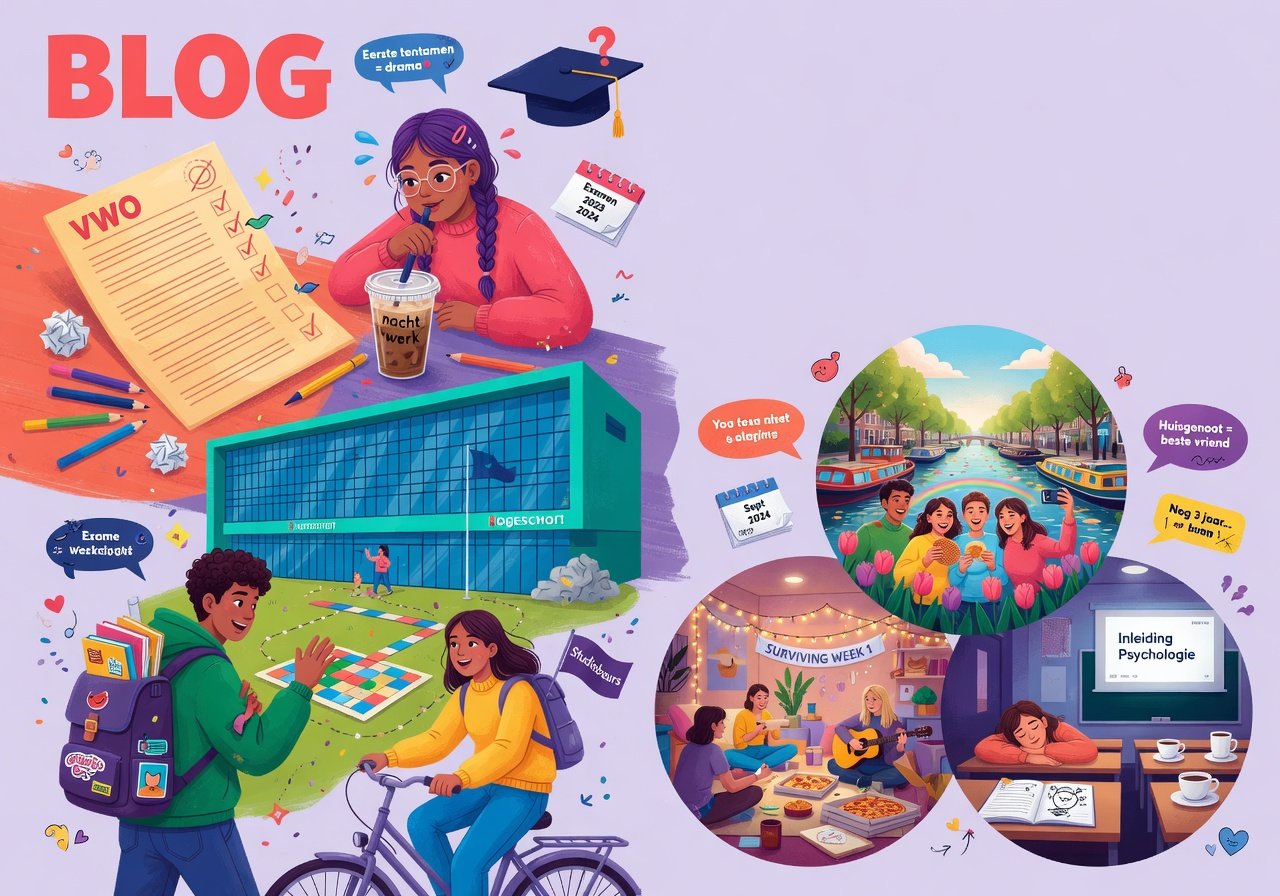 Een jaar na het vwo: hoe zes scholieren hun eerste studiejaar doorkwamen